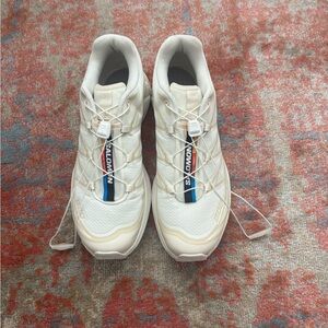 Salomon White Athletic Sneakers